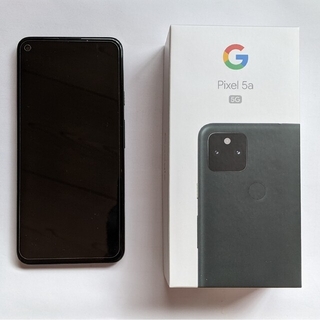 グーグルピクセル(Google Pixel)のGoogle Pixel 5a   Mostly Black 128GB(スマートフォン本体)
