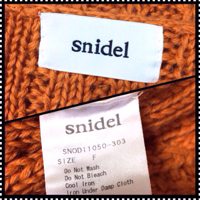 SNIDEL(スナイデル)のsnidel♡ニットワンピ レディースのトップス(ニット/セーター)の商品写真