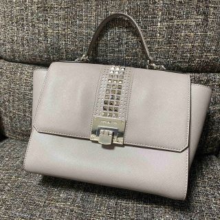 マイケルコース(Michael Kors)のマイケルコース　スタッズ　ワンハンドルバッグ(ハンドバッグ)