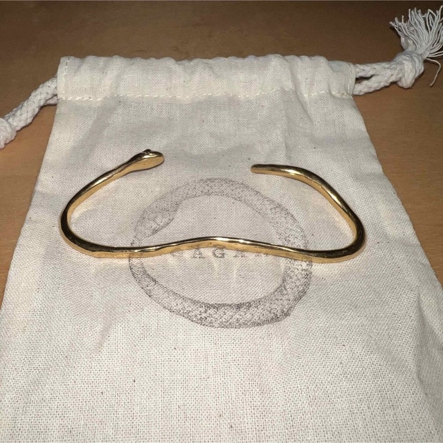 gagan jewelry ガガン snake palm 18kgp ハンドカフの通販 by A gagan jewelry ガガン snake palm 18kgp ハンドカフの通販 by A