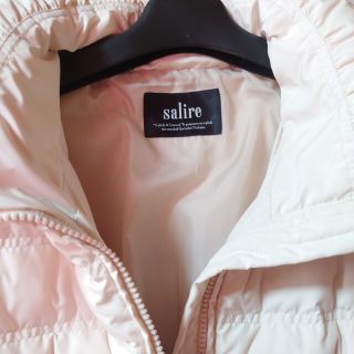 salire - 【新品】salire サリア ギャザーベルト付 ダウンコート