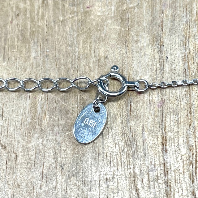 4℃ - 照り輝き良し!4℃ k18WG 一粒ダイヤ ネックレス 2.12g GR1316の