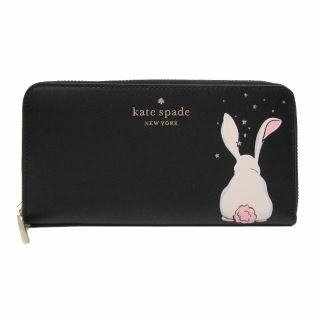 ケイトスペードニューヨーク(kate spade new york)の【新品】ケイトスペード 長財布 KA610 001  ブンブン バニー(財布)