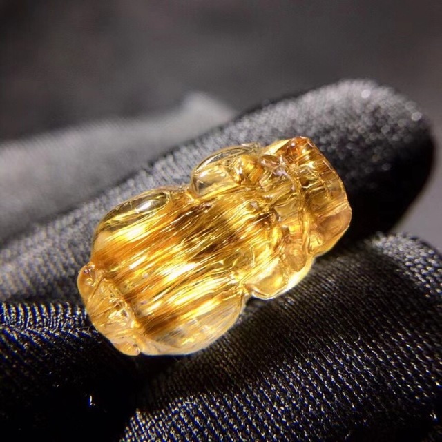 ⭐︎天然銅色ゴールドルチルクオーツ ルース 2.5g 有名なブランド