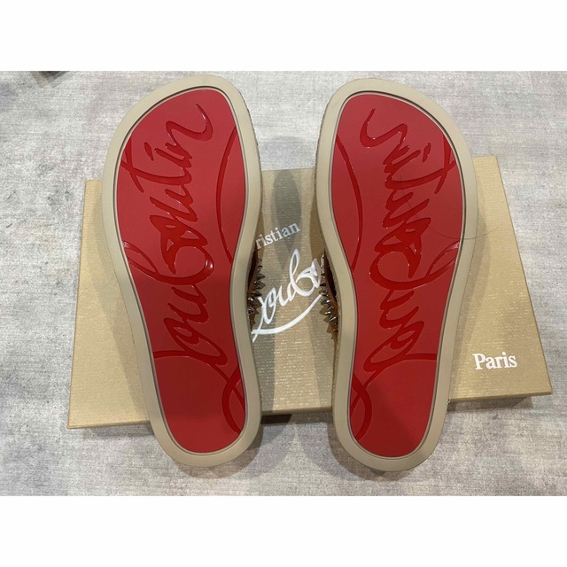 Christian Louboutin(クリスチャンルブタン)のChristian Louboutin スパイク サンダル 新品 ルブタン メンズの靴/シューズ(サンダル)の商品写真