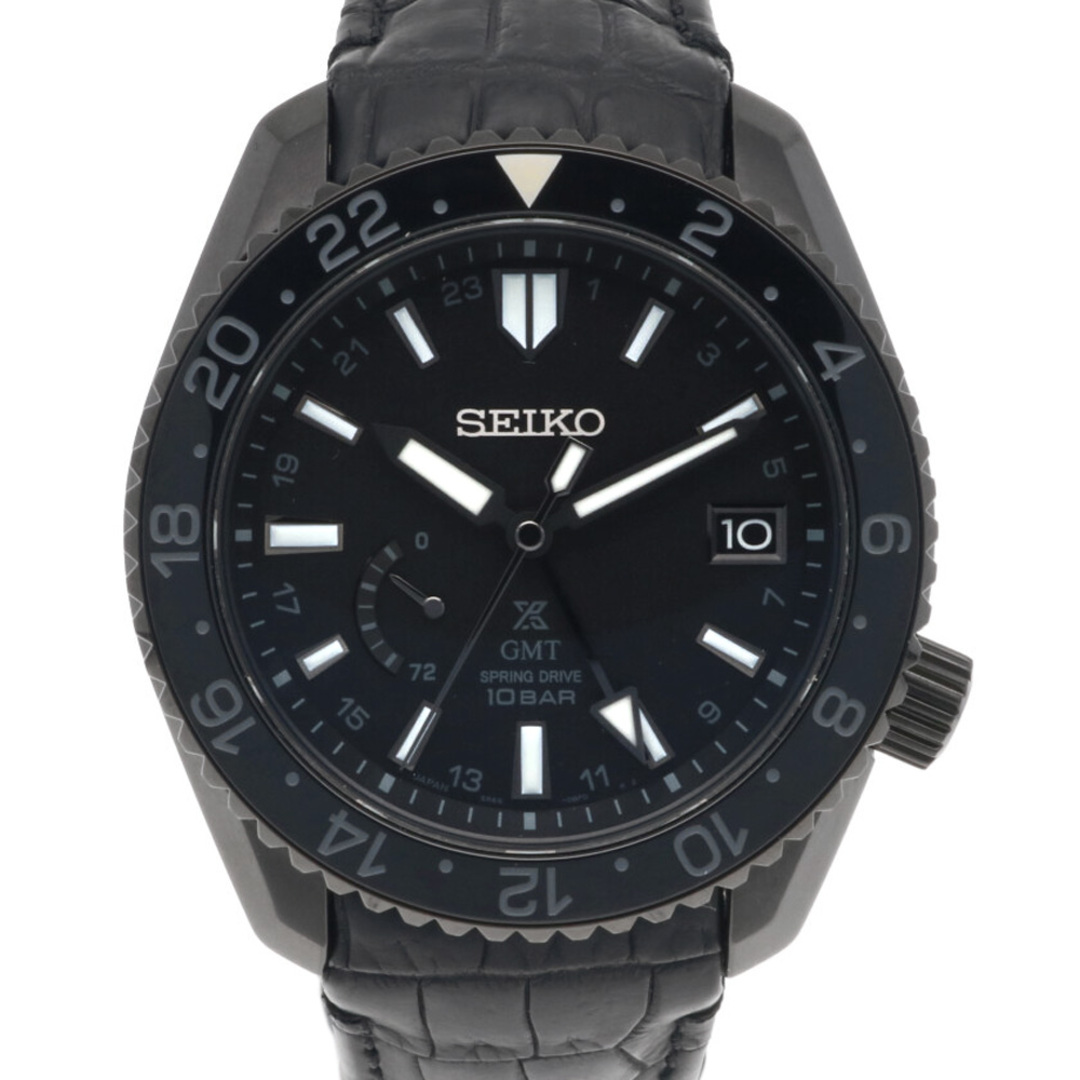 2022年のクリスマスの特別な衣装 SEIKO - 中古  チタン エキゾチックレザー 腕時計 マリーンマスター プロスペックス SEIKO セイコー 腕時計(アナログ)
