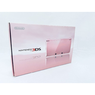 ニンテンドー3DS(ニンテンドー3DS)の中古セール ニンテンドー3DS ミスティピンク メーカー生産終了(携帯用ゲーム機本体)