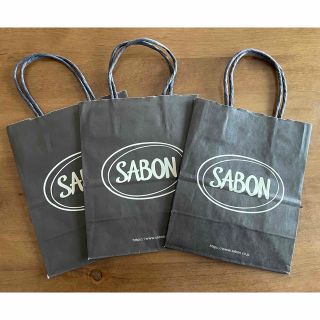 サボン(SABON)の【美品】サボン SABON ショッパー 3枚セット 紙袋 ショップ袋(ショップ袋)