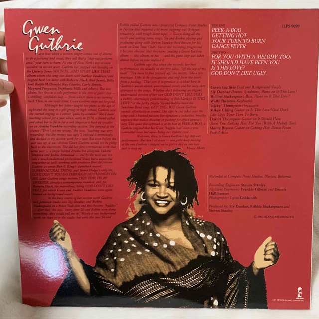 Gwen Guthrie レコード エンタメ/ホビーのCD(R&B/ソウル)の商品写真