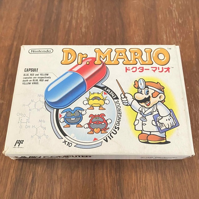 任天堂(ニンテンドウ)のドクターマリオ　Dr.MARIO   ファミコン　ソフト エンタメ/ホビーのゲームソフト/ゲーム機本体(家庭用ゲームソフト)の商品写真