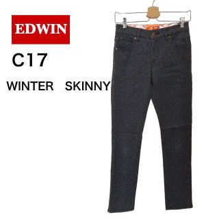 エドウィン(EDWIN)のEDWIN C17 WINTERスキニーパンツ サイズXS約69cm(デニム/ジーンズ)