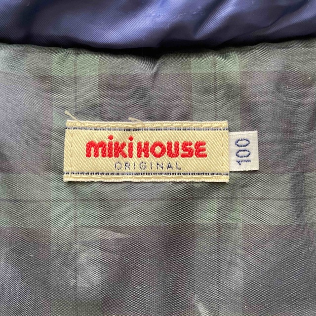 mikihouse(ミキハウス)のミキハウス　アウター（ジャンバー）100㎝ キッズ/ベビー/マタニティのキッズ服男の子用(90cm~)(ジャケット/上着)の商品写真