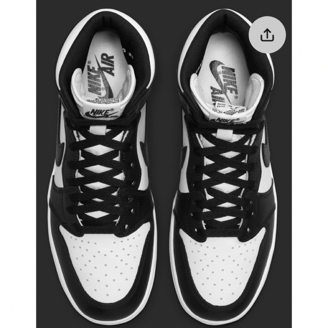 Jordan Brand（NIKE）(ジョーダン)のAir jordan1 hi 85 パンダ　27.5 新品未使用 メンズの靴/シューズ(スニーカー)の商品写真
