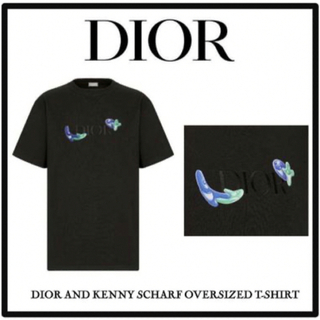 クリスチャンディオール(Christian Dior)のDIOR AND KENNY SCHARF オーバーサイズ Tシャツ(Tシャツ/カットソー(半袖/袖なし))