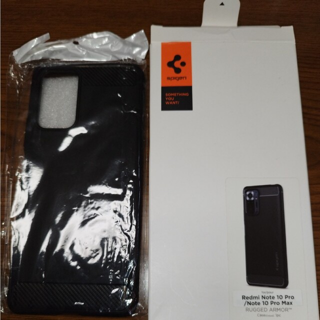 Spigen(シュピゲン)のXiaomiシャオミ Redmi Note 10Pro ケース スマホ/家電/カメラのスマホアクセサリー(モバイルケース/カバー)の商品写真