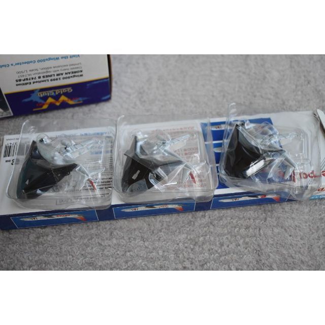 1000個限定 ヘルパ1/500 JAL/JTA B737-400 3機セット 6