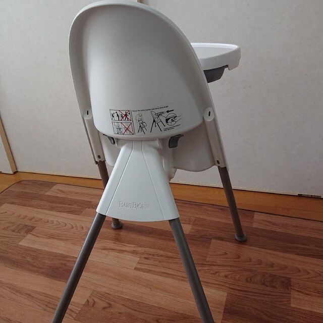 ベビービョルン ハイチェア① ホワイト×グレー - 1