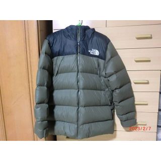 ザノースフェイス(THE NORTH FACE)のザ・ノースフェィス ＵＸ メンズダウンジャケット L グリーン 中古良品(ダウンジャケット)