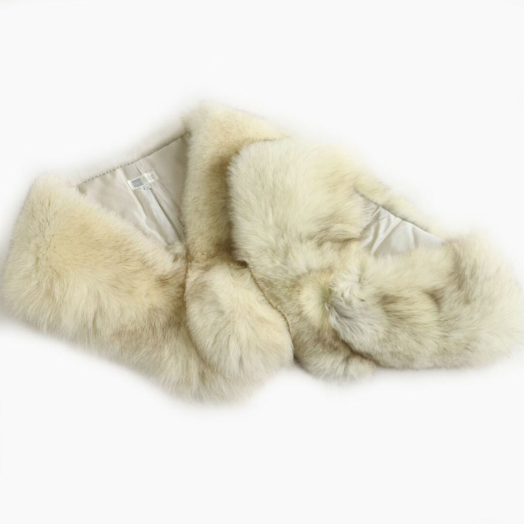 毛並み極美品☆SAGA FOX サガフォックス 本毛皮ティペット/ショール ...