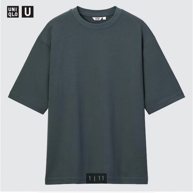 UNIQLO(ユニクロ)のメンズ　UNIQLO ユニクロ　エアリズム　コットンオーバーTシャツ　４枚 メンズのトップス(Tシャツ/カットソー(半袖/袖なし))の商品写真