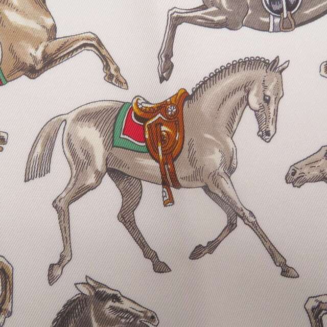 エルメス スカーフ カレ90 騎馬行進 Cavalcades HERMES シルクツイル 2022年秋冬