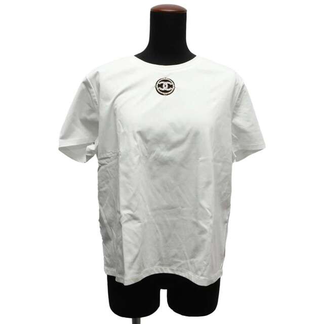 ネット限定】 ビジュー 半袖 Tシャツ シャネル - CHANEL ココマーク