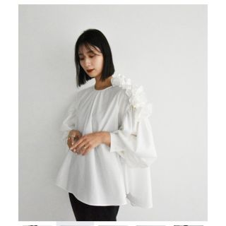 即日発送 theory luxe New Saxony Seine38 & Carol38 シャツ/ブラウス