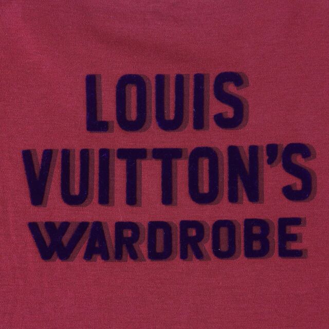 良品△正規品 LOUIS VUITTON ルイヴィトン WARDROBE バック プリント