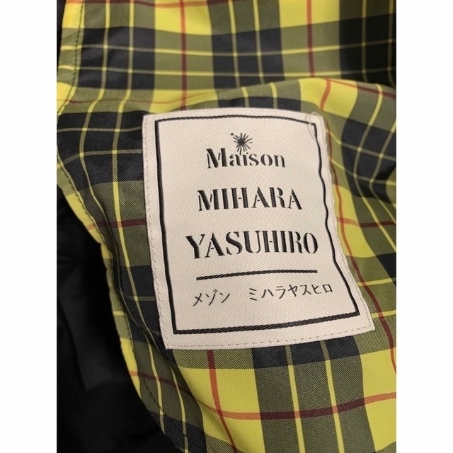 Maison MIHARA YASUHIRO 19SSビックジップスカーフジャケ