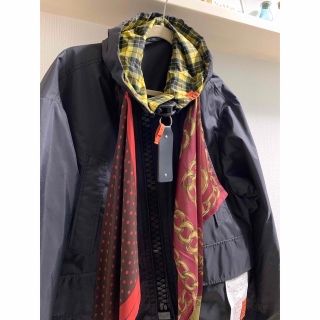 Maison MIHARA YASUHIRO 19SSビックジップスカーフジャケ