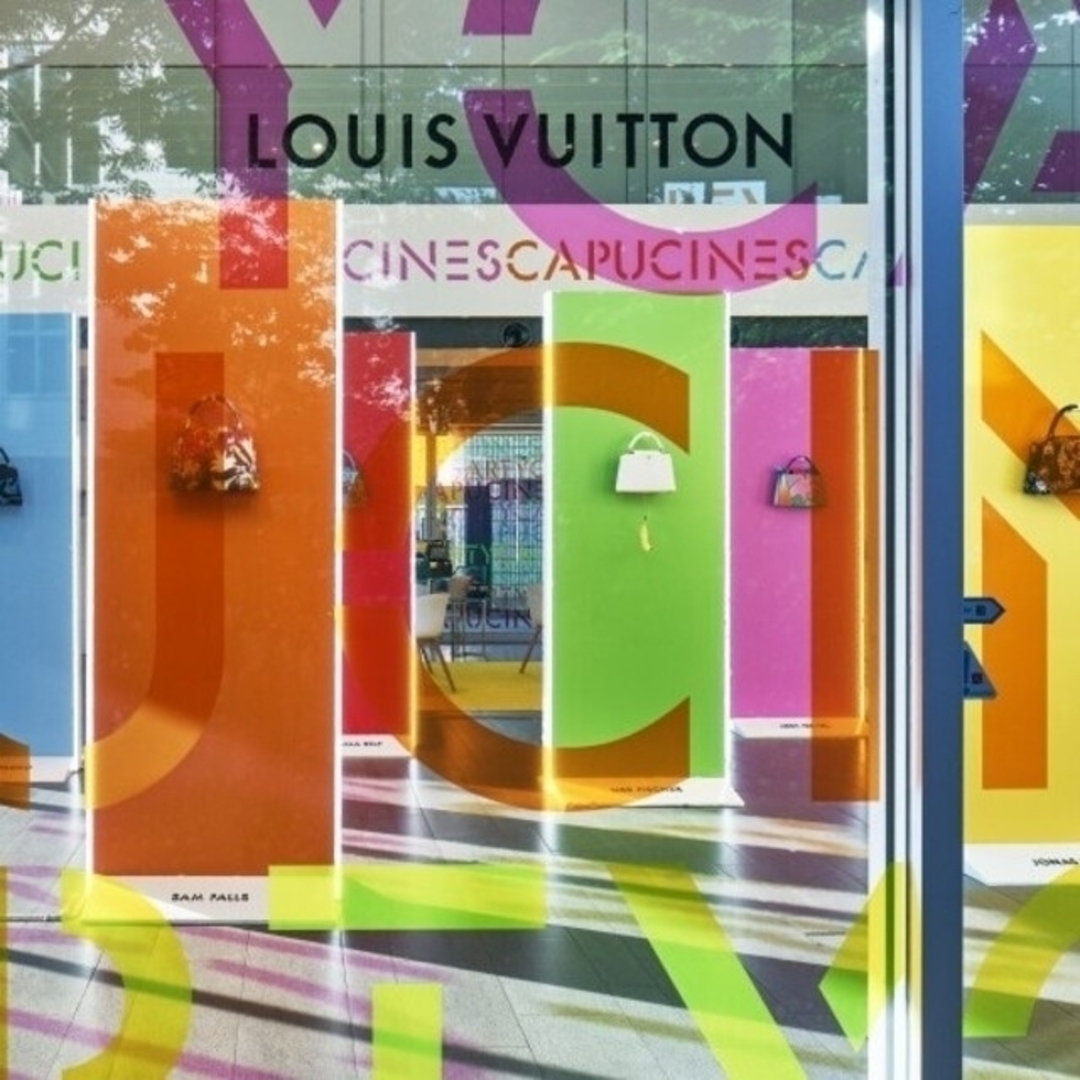 LOUIS VUITTON(ルイヴィトン)のルイヴィトン LOUIS VUITTON 原宿 限定 ステッカー シール 非売品 エンタメ/ホビーのコレクション(ノベルティグッズ)の商品写真