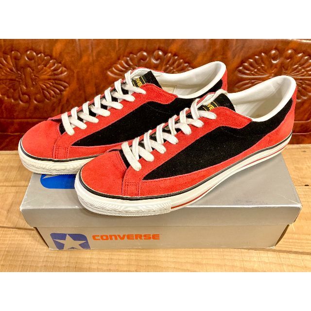 CONVERSE - ★希少レア!コンバース コーチ スエード 黒赤 銀箱 デッド ビンテージ 198