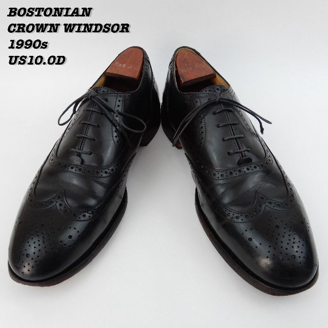 BOSTONIAN Crown Windsor Wing Tip US10.0D インターネット通販 3456円