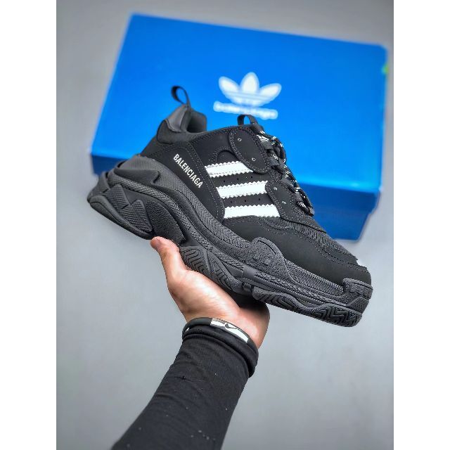国内発送 Balenciaga 43 トリプルS adidas balenciaga 国内正規 一度短
