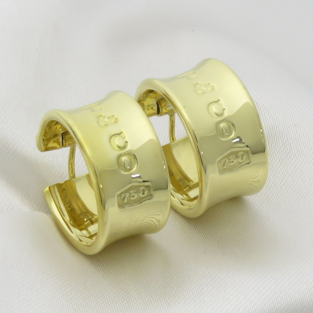 Tiffany & Co. - Tiffany&Co. ピアス 1837 ナローワイドフープ Tiffany & Co. - Tiffany&Co. ピアス 1837 ナローワイドフープ