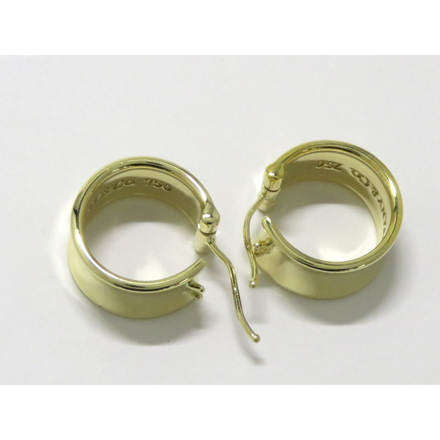 Tiffany & Co. - Tiffany&Co. ピアス 1837 ナローワイドフープ Tiffany & Co. - Tiffany&Co. ピアス 1837 ナローワイドフープ