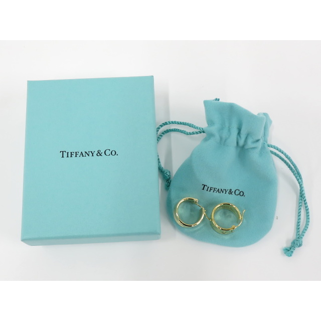 Tiffany & Co. - Tiffany&Co. ピアス 1837 ナローワイドフープ Tiffany & Co. - Tiffany&Co. ピアス 1837 ナローワイドフープ