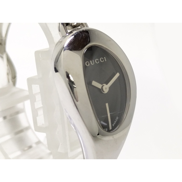 Gucci(グッチ)のGUCCI バングルウォッチ ホースビット レディース 腕時計 クオーツ SS レディースのアクセサリー(ブレスレット/バングル)の商品写真