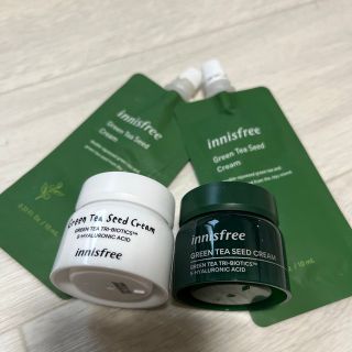 イニスフリー(Innisfree)のinnisfree グリーンティーシード　クリーム　トラベルセット(サンプル/トライアルキット)