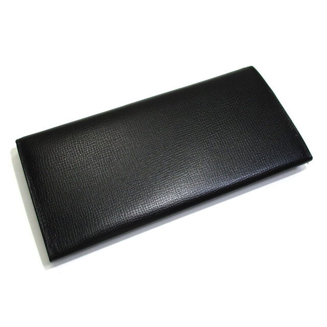 GOLD PFEIL 二つ折り長財布 レザー ブラック ブルー GP91020 メンズのファッション小物(長財布)の商品写真