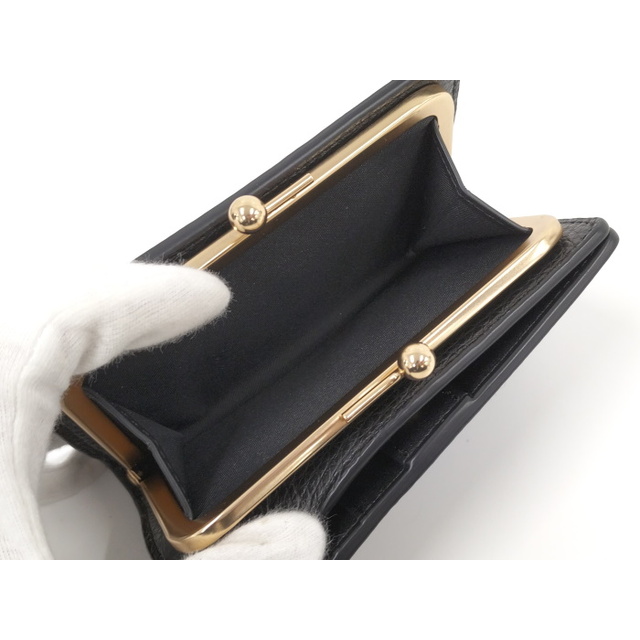 COACH - COACH がま口財布 レザー ブラック C8337の通販 by COACH - COACH がま口財布 レザー ブラック C8337の通販 by