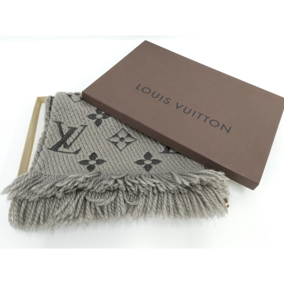 LOUIS VUITTON - LOUIS VUITTON エシャルプ ロゴマニア マフラー