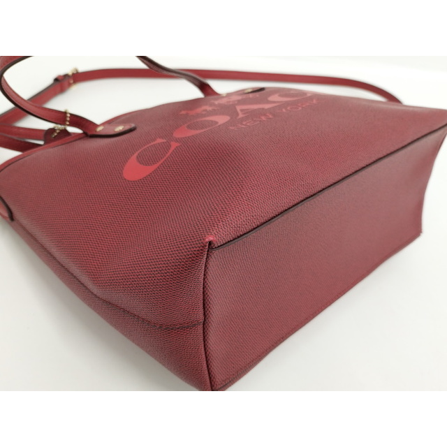 COACH(コーチ)のCOACH 2WAY ショルダーバッグ PVC レッド F36588 レディースのバッグ(その他)の商品写真