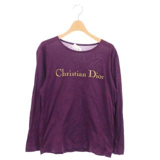 クリスチャンディオール(Christian Dior)のクリスチャンディオール ヴィンテージ VINTAGE ロゴ刺繍カットソー 長袖(カットソー(長袖/七分))