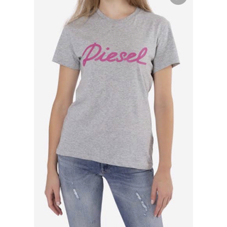 ディーゼル(DIESEL)の新品未使用！　ディーゼルTシャツ　グレーS(Tシャツ(半袖/袖なし))