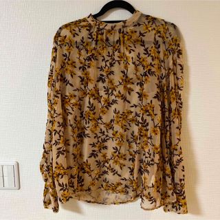 クラネ(CLANE)のクラネ　CLANE  FLOWER OPAL BALLOON TOPS(シャツ/ブラウス(長袖/七分))