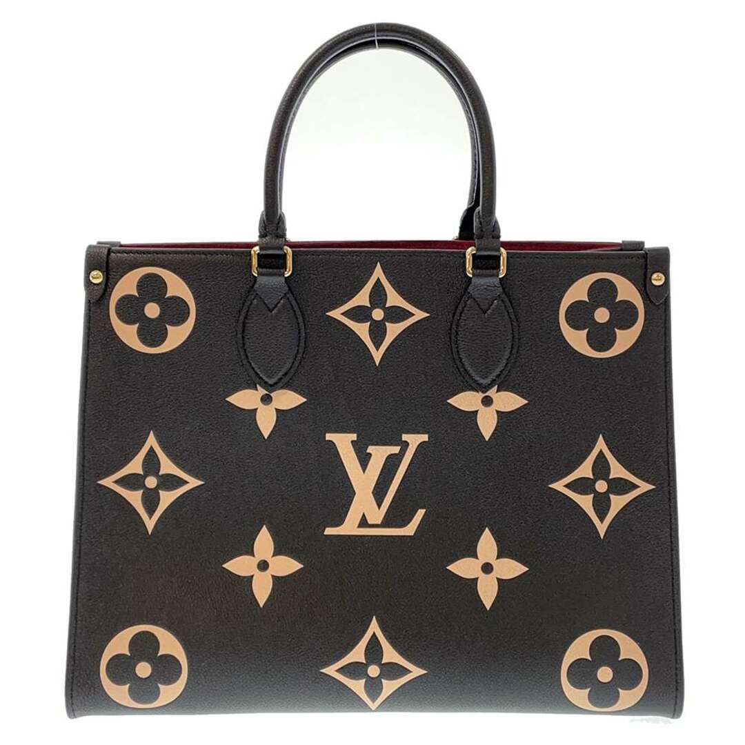 ルイヴィトン ショルダーバッグ モノグラム・アンプラント オンザゴー MM M45495 LOUIS VUITTON ヴィトン トートバッグ 黒