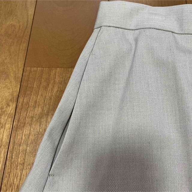 ベルト付きラップ風スカート レディースのスカート(ひざ丈スカート)の商品写真