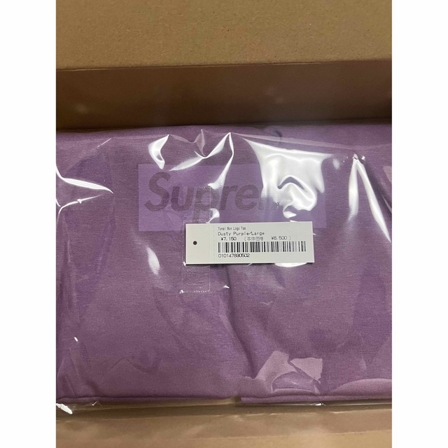 Supreme(シュプリーム)のSupreme Tonal Box Logo Tee Dusty Purple メンズのトップス(Tシャツ/カットソー(半袖/袖なし))の商品写真