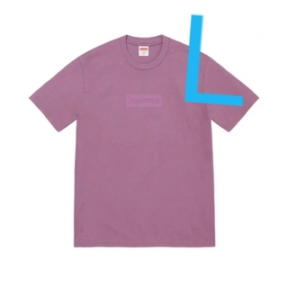 シュプリーム(Supreme)のSupreme Tonal Box Logo Tee Dusty Purple(Tシャツ/カットソー(半袖/袖なし))